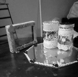 Vanity tray handmade